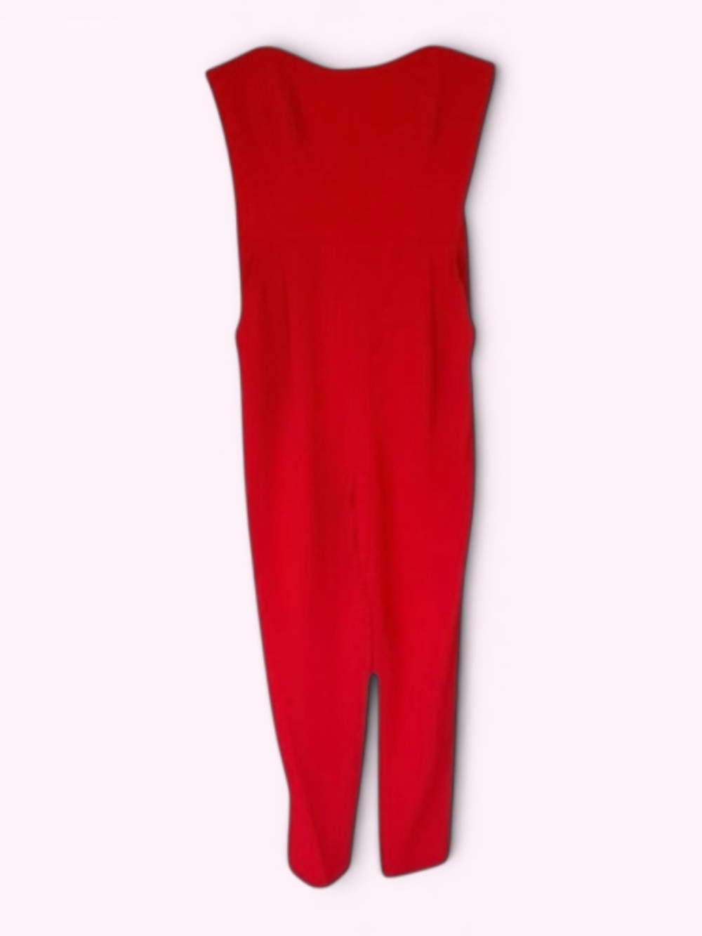 NWT RACHEL Rachel Roy Red Strapless Jumpsuit | Size 4